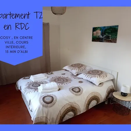 ☆ Apt T2 En Rdc Cosy En Plein Centre De Carmaux ☆ Apartman